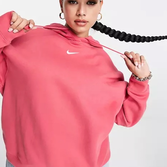Tops | Archeo Pink Nike Hoodie | Poshmark